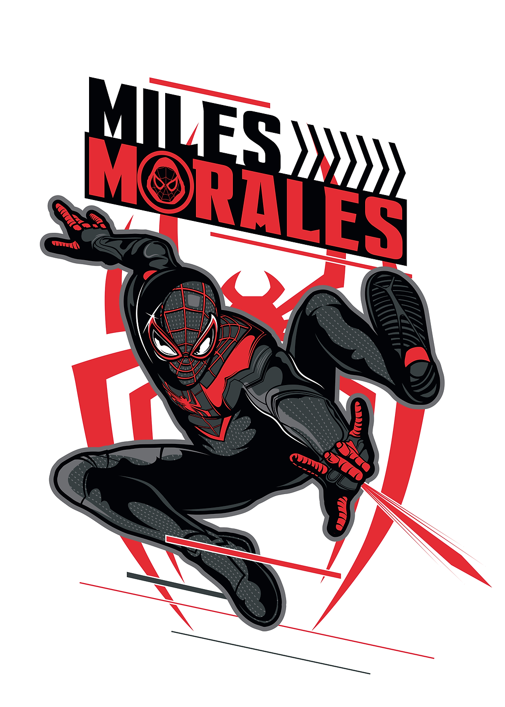 Miles Morales: Leaping into Action: постер из коллекции Marvel