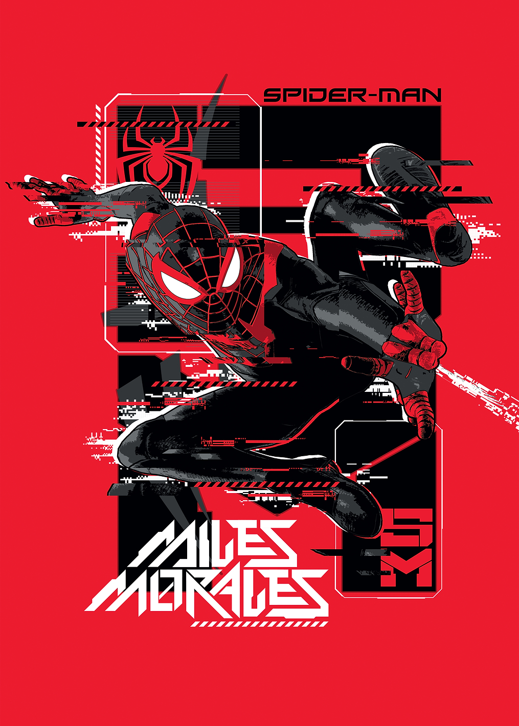 Miles Morales: Glitch in the System: постер из коллекции Marvel