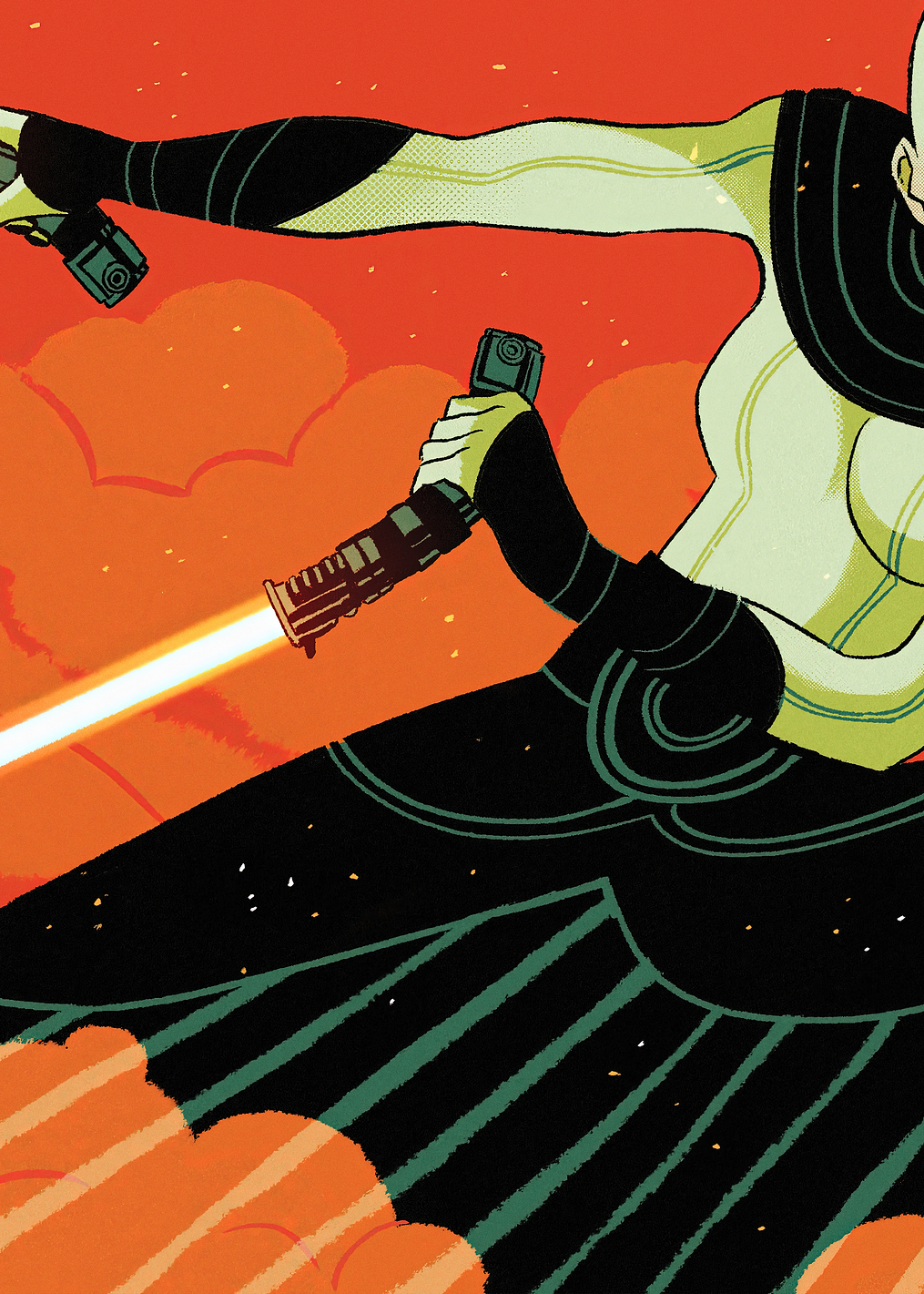 Asajj Ventress: постер из коллекции Star Wars