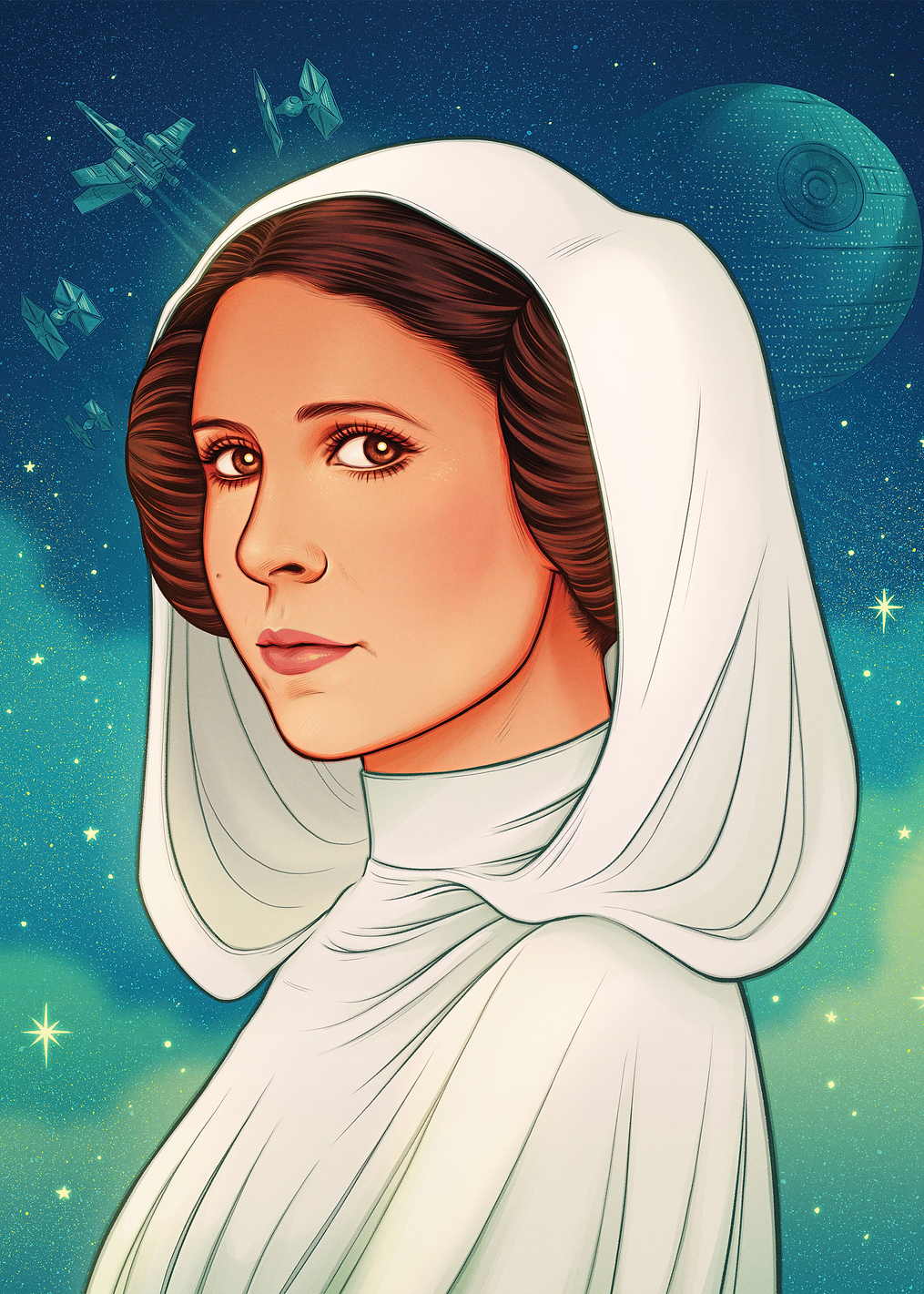 Senator Leia Organa: постер из коллекции Star Wars