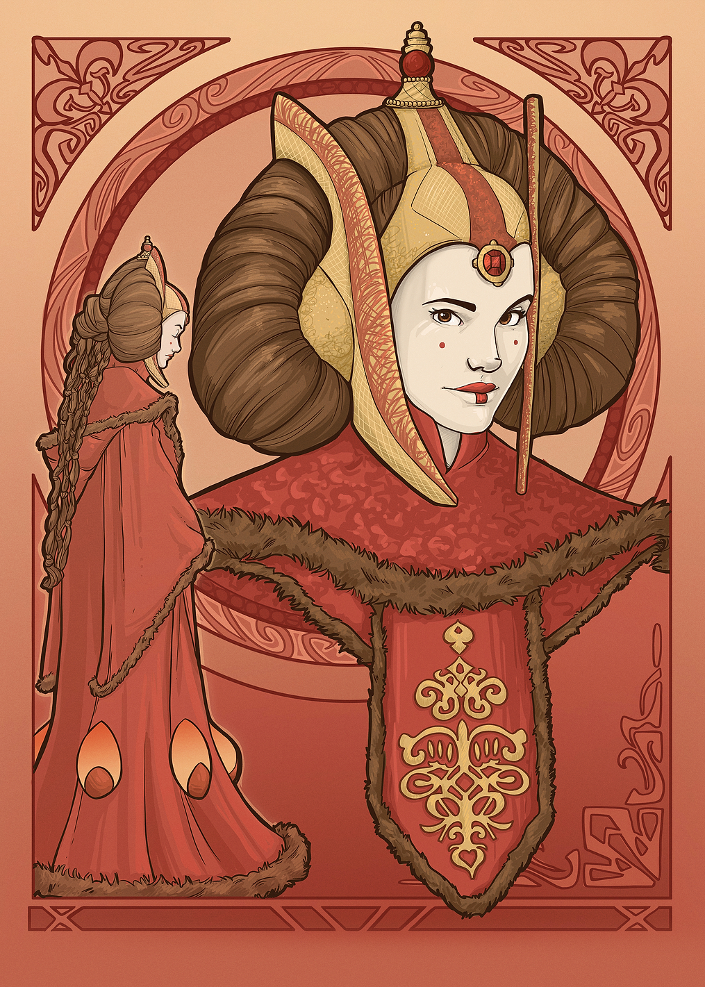 Queen Padmé Amidala: постер из коллекции Star Wars