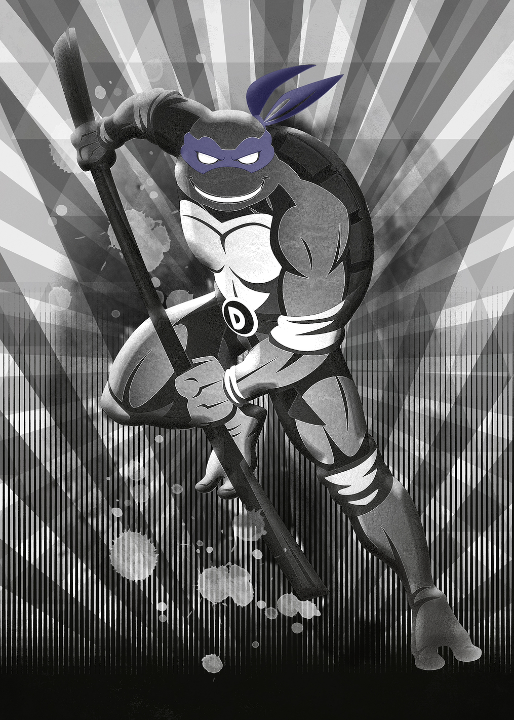 Donatello Hero: постер из коллекции TMNT
