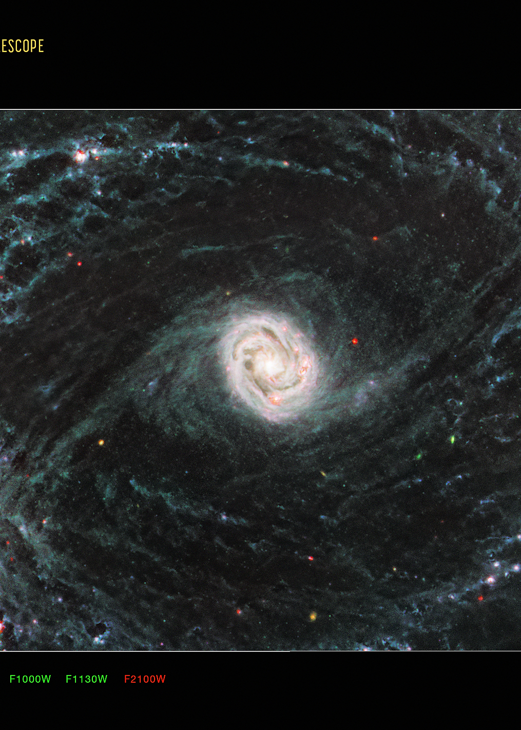 Spiral Galaxy Frame: постер из коллекции Inspired by NASA