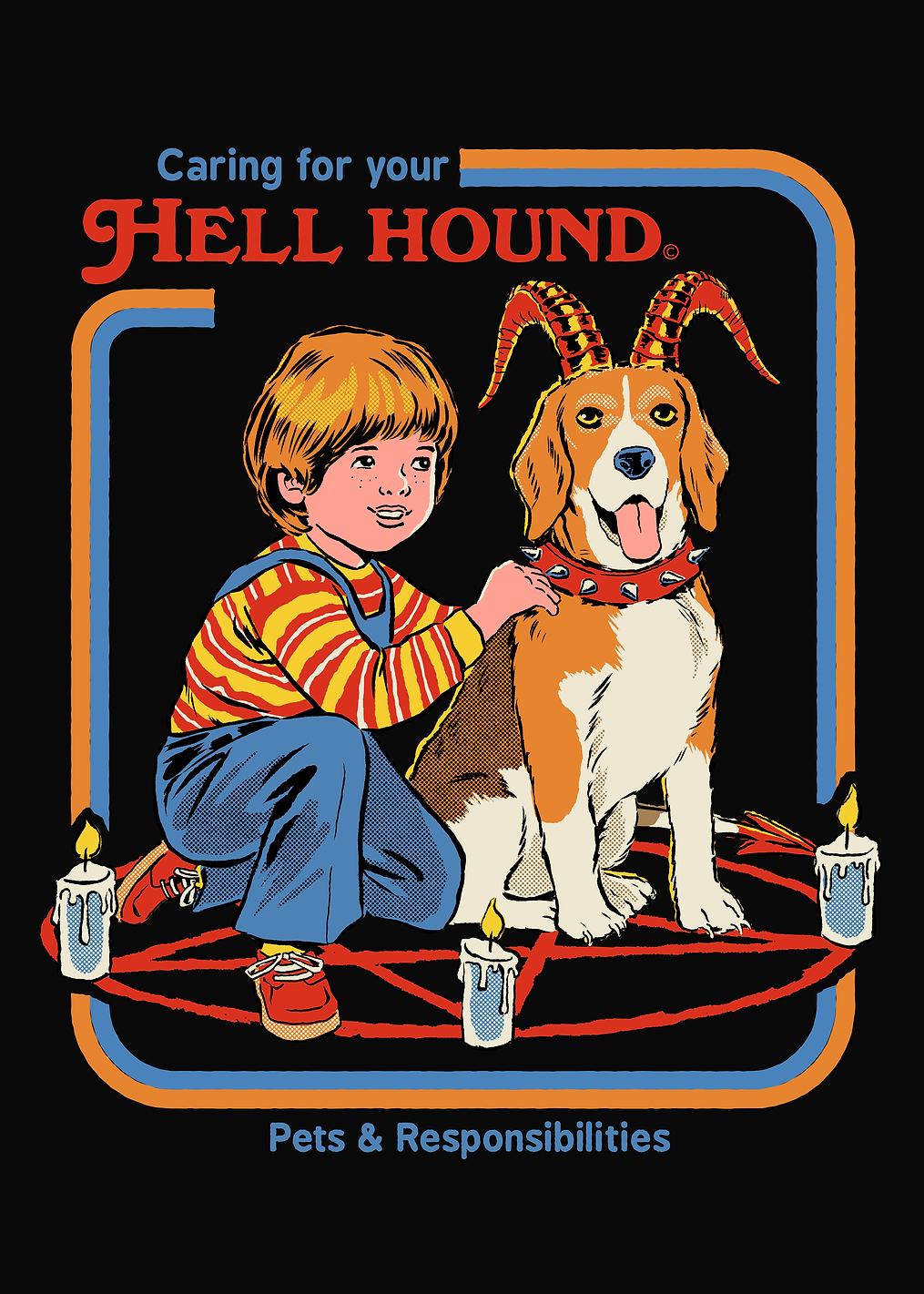 Caring for your hell hound: постер из коллекции Steven Rhodes