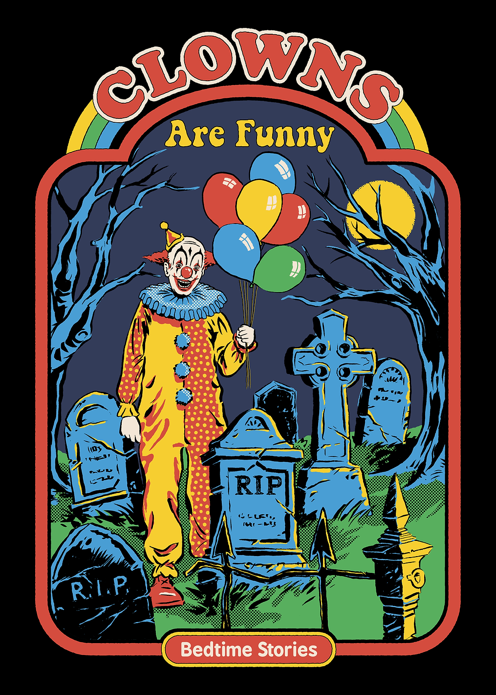 Clowns are funny: постер из коллекции Steven Rhodes