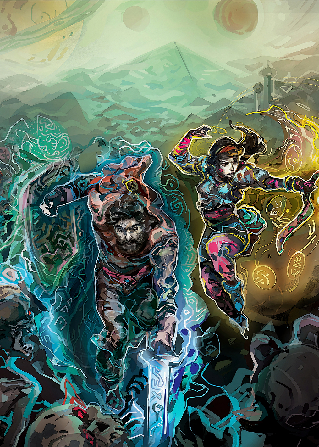 Elemental Fight: постер из коллекции 11 Bit Studios