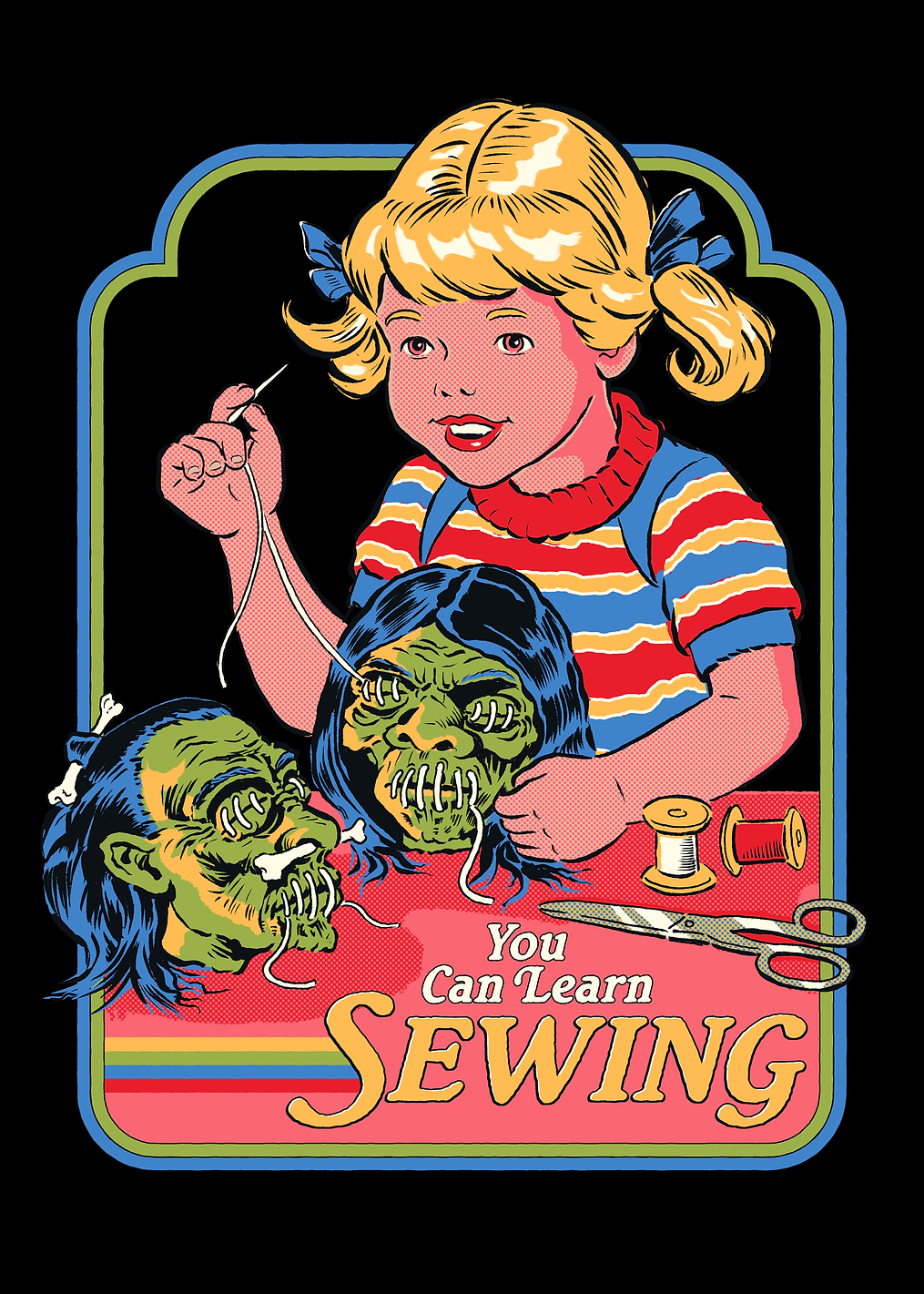 You can learn sewing: постер из коллекции Steven Rhodes