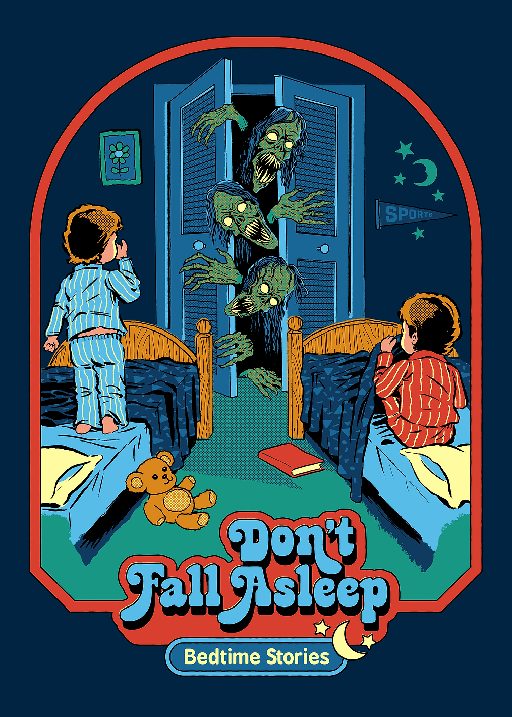 Don't Fall Asleep: постер из коллекции Steven Rhodes