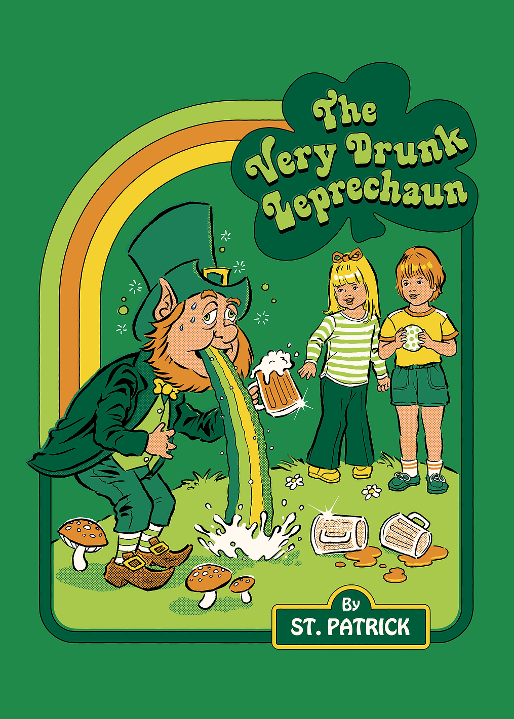 The Very Drunk Leprechaun: постер из коллекции Steven Rhodes