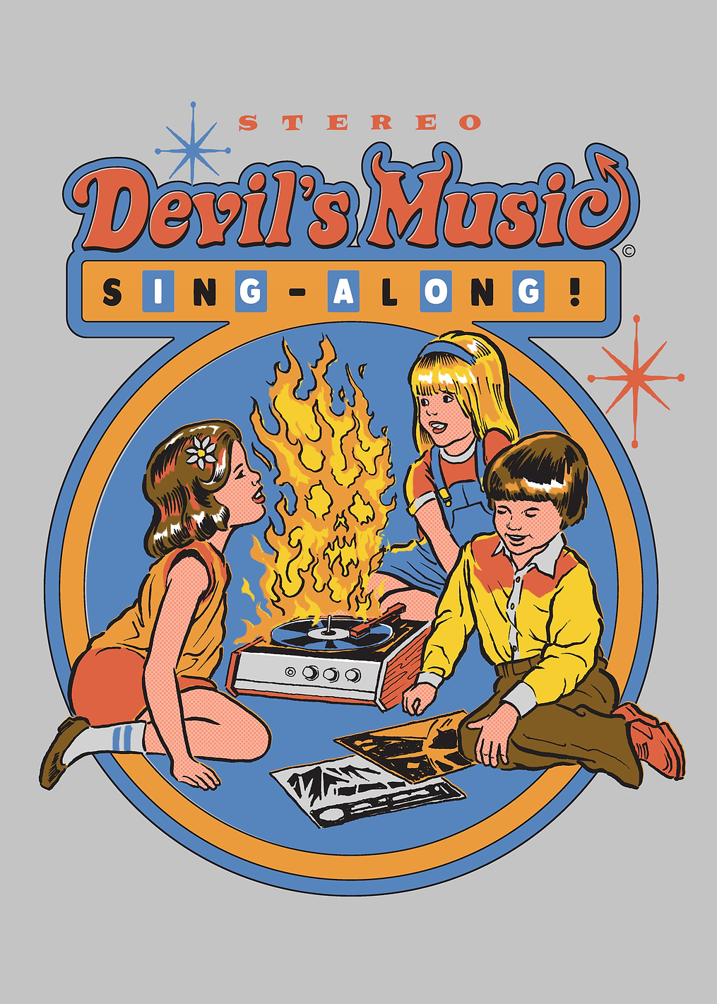 Devils Music Sing-alon: постер из коллекции Steven Rhodes