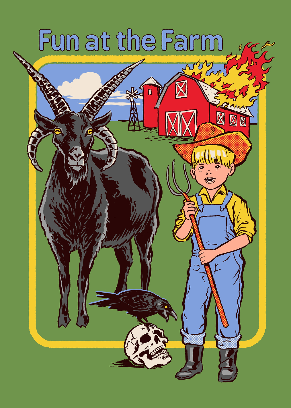 Fun at the farm: постер из коллекции Steven Rhodes