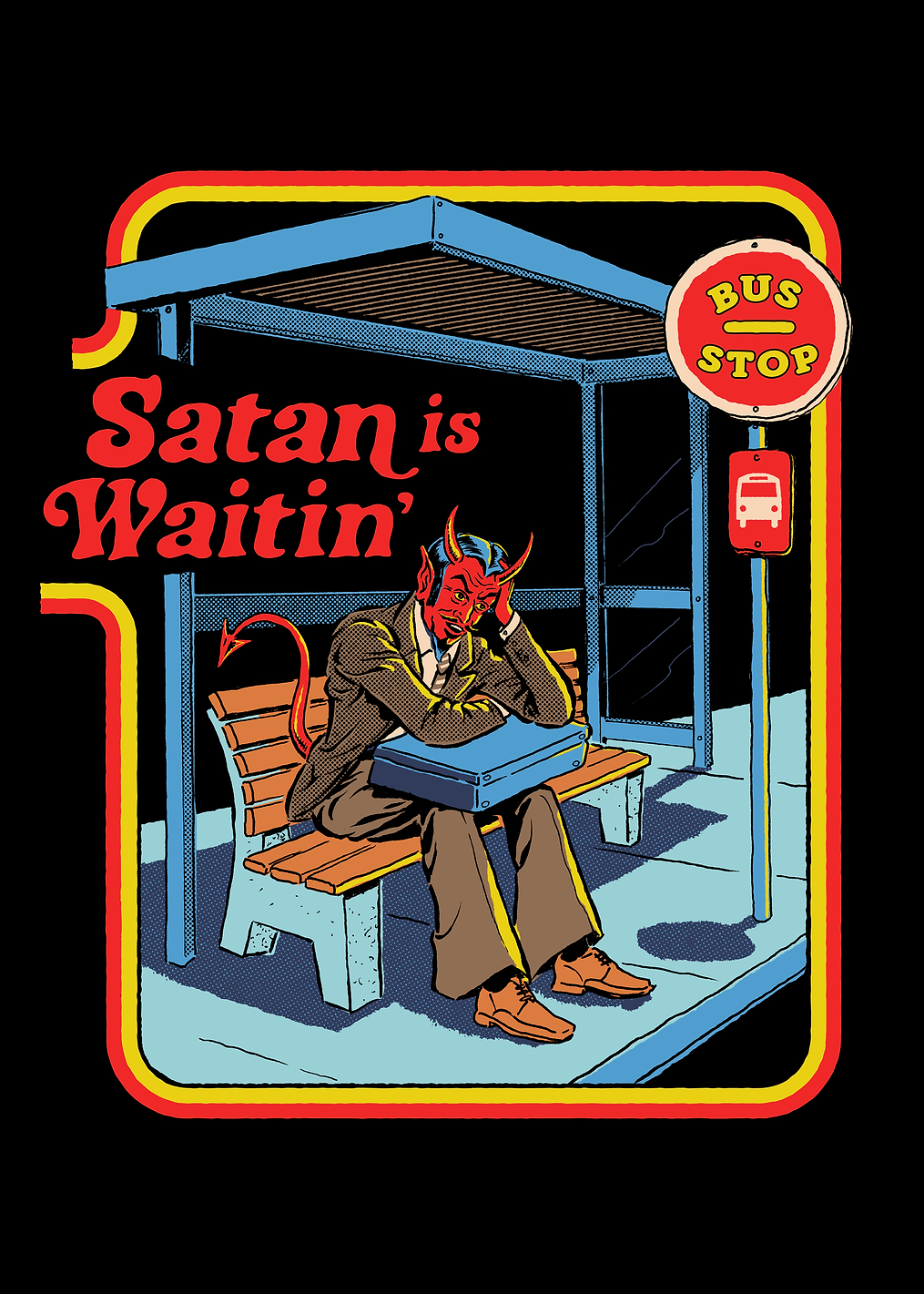 Satan is Waitin: постер из коллекции Steven Rhodes