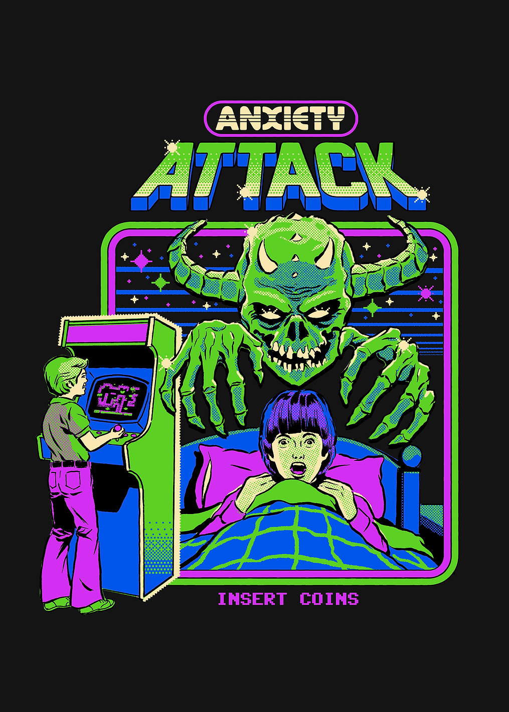 Anxiety Attack: постер из коллекции Steven Rhodes