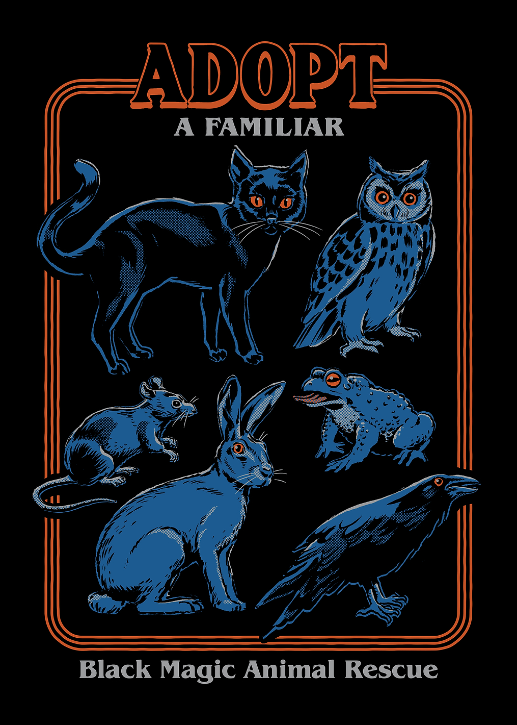 Adopt a familiar: постер из коллекции Steven Rhodes