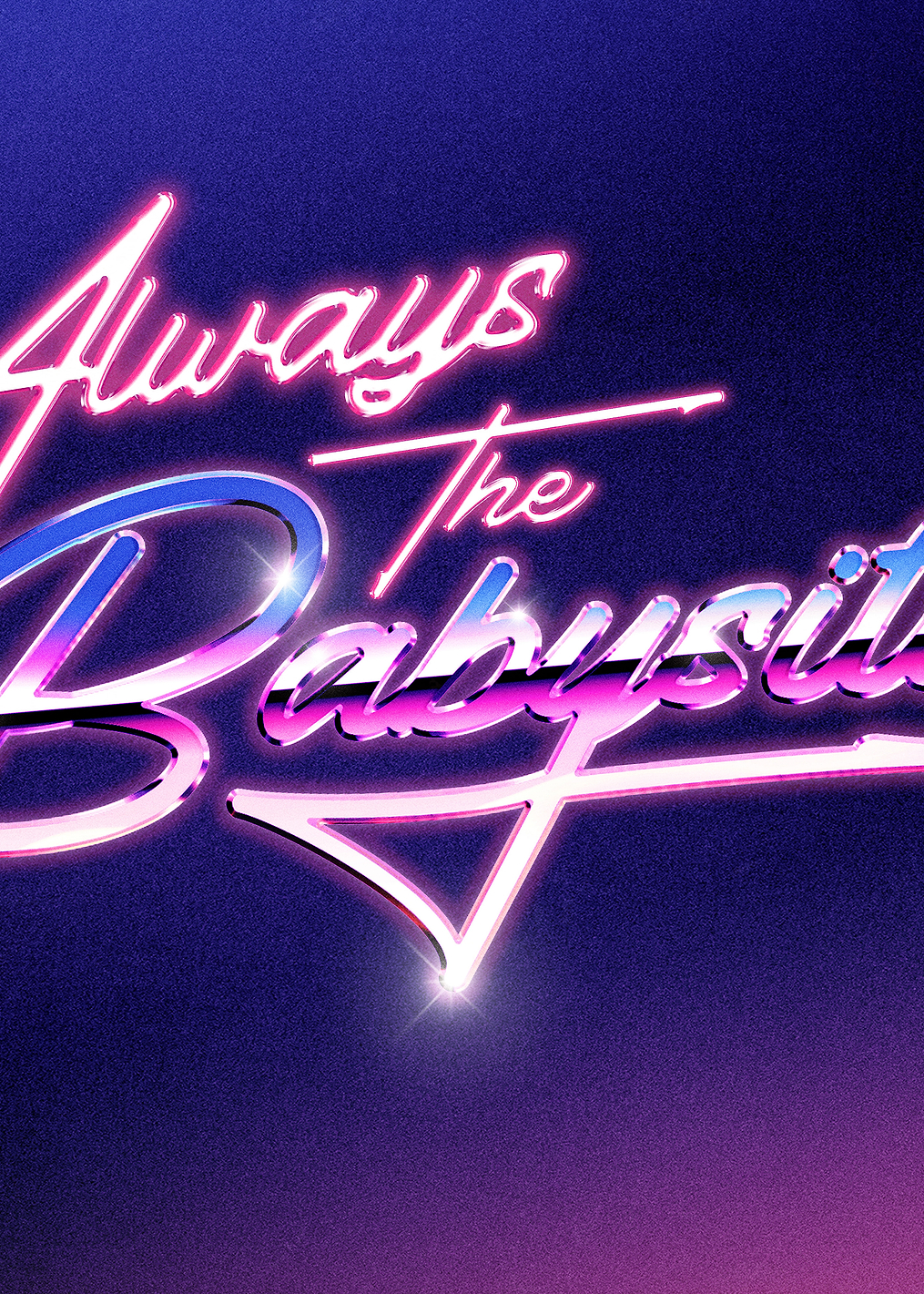Always the Babysitter: постер из коллекции Stranger Things Series