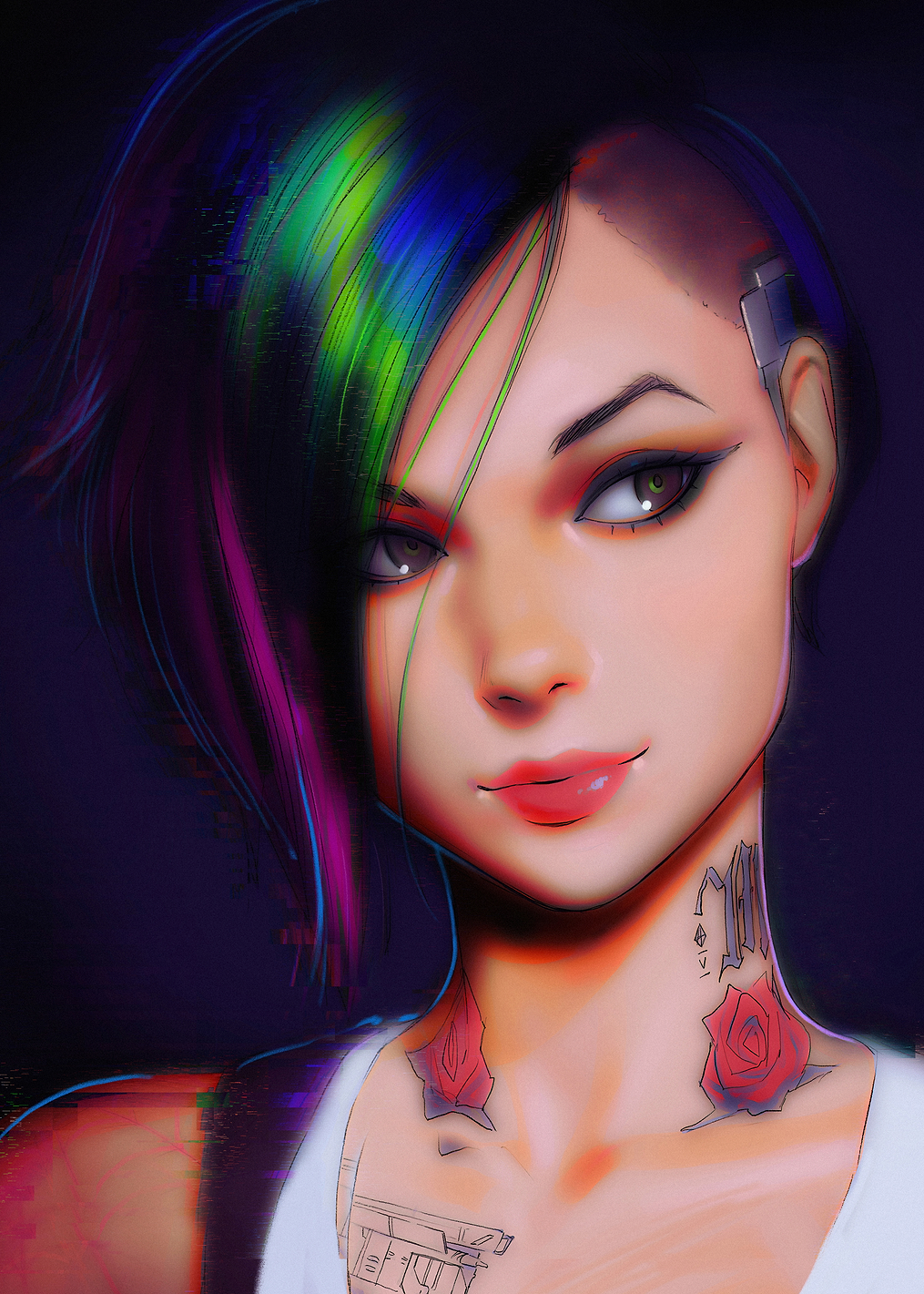 Judy Alvarez: постер из коллекции Cyberpunk 2077