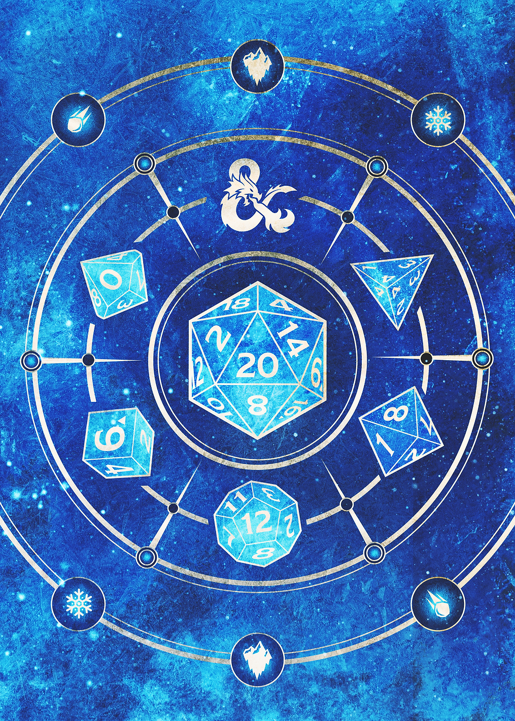 Cold Damage: постер из коллекции Dungeons And Dragons