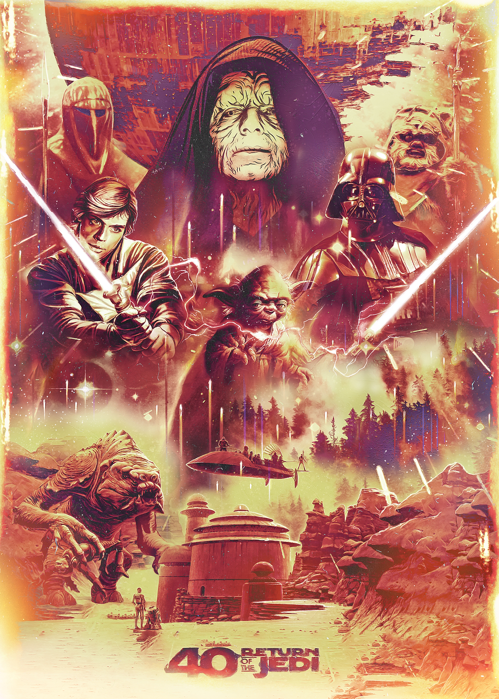 Return of the Jedi: постер из коллекции Star Wars