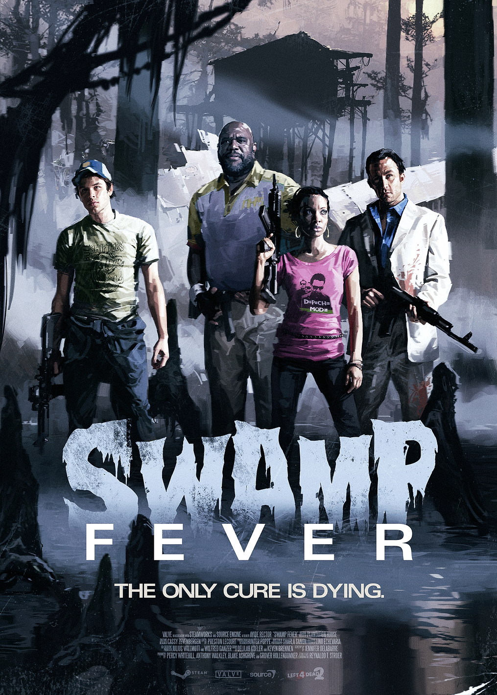 Swamp Fever: постер из коллекции Left 4 Dead