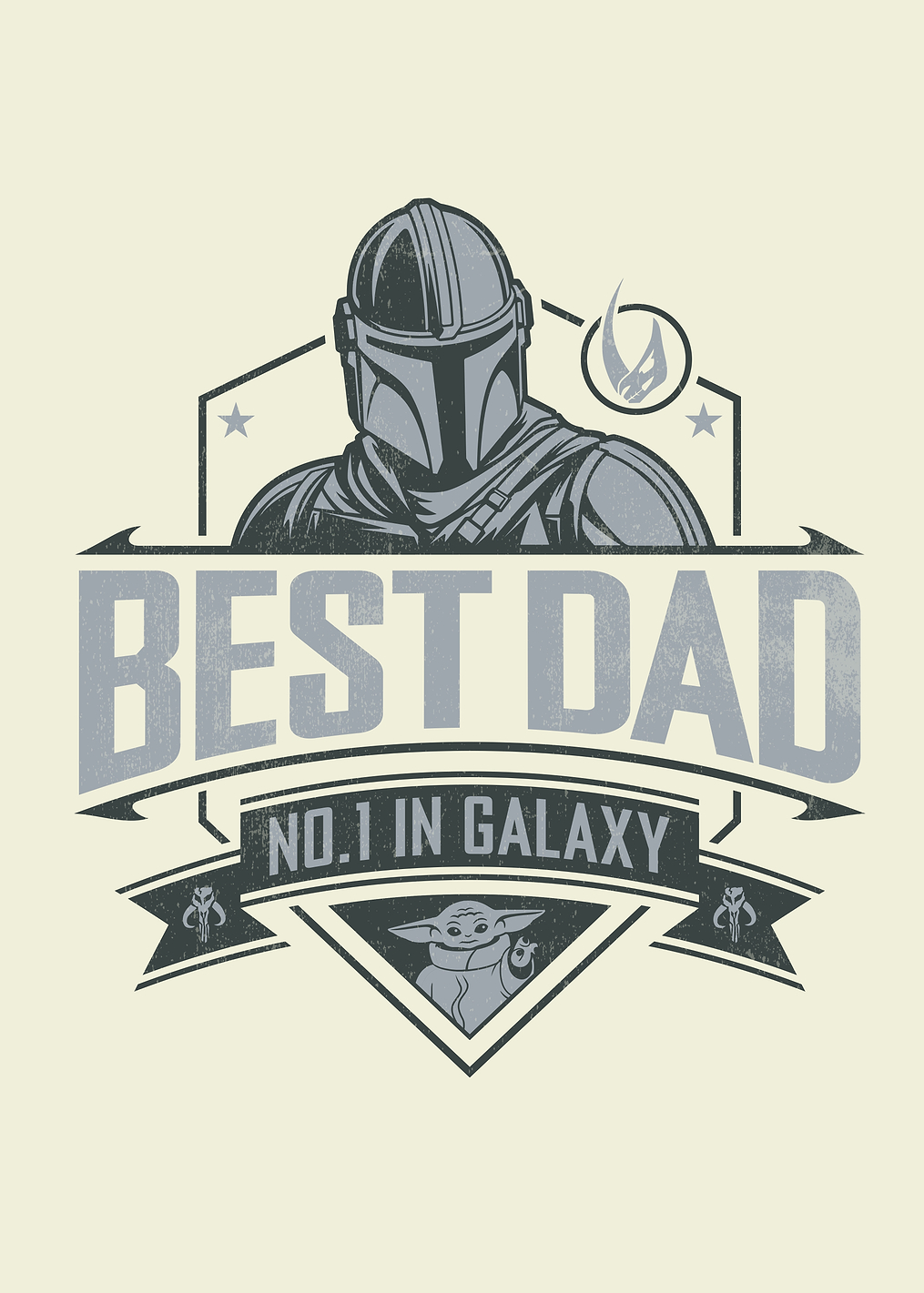 Best Dad in the Galaxy: постер из коллекции Star Wars