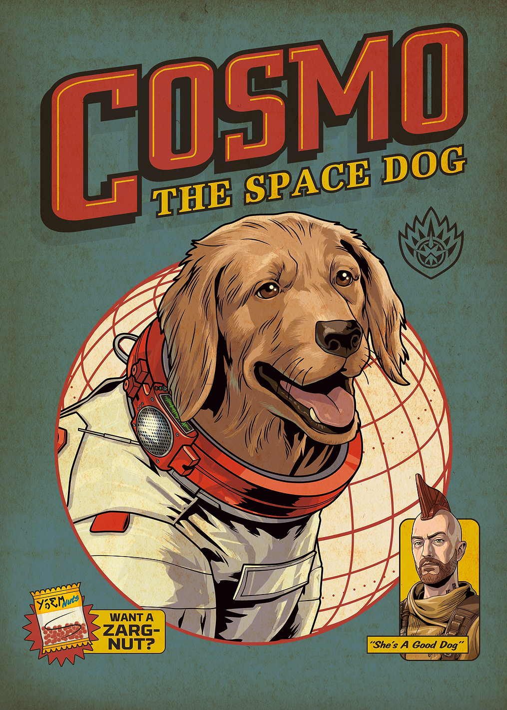 The Space Dog: постер из коллекции Marvel