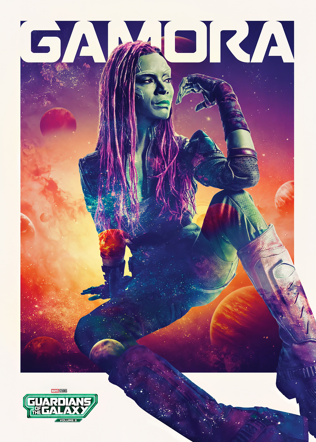 Gamora: постер из коллекции Marvel