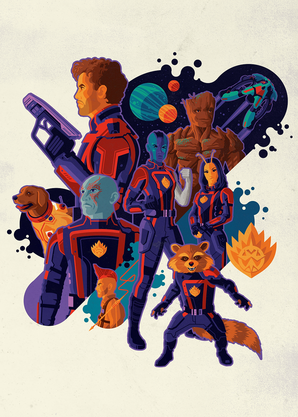 Ravagers: постер из коллекции Marvel