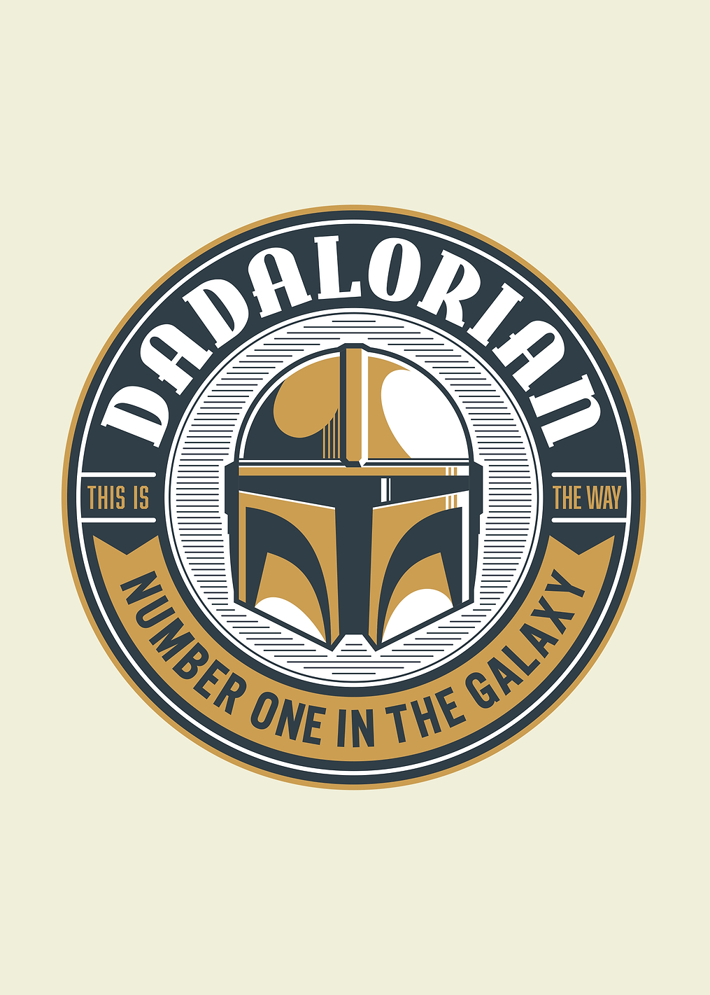 Dadalorian #1: постер из коллекции Star Wars