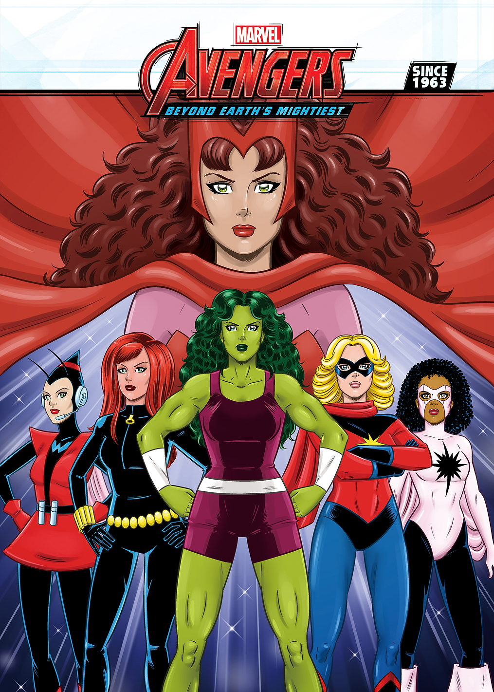 Avenging Women: постер из коллекции Marvel