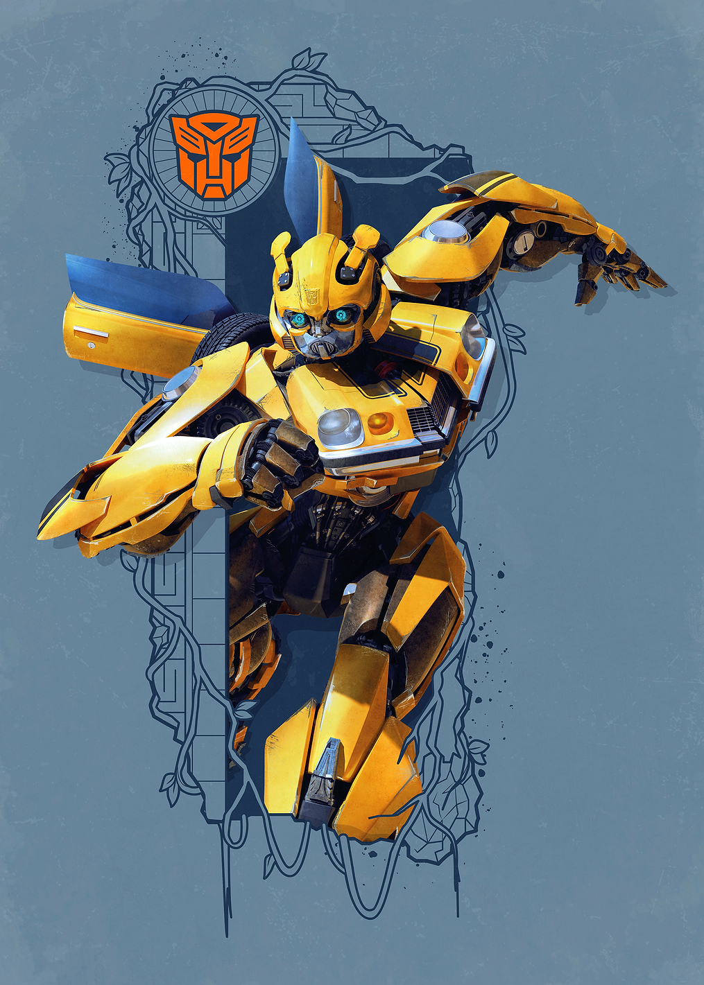 Bumblebee Run: постер из коллекции Transformers
