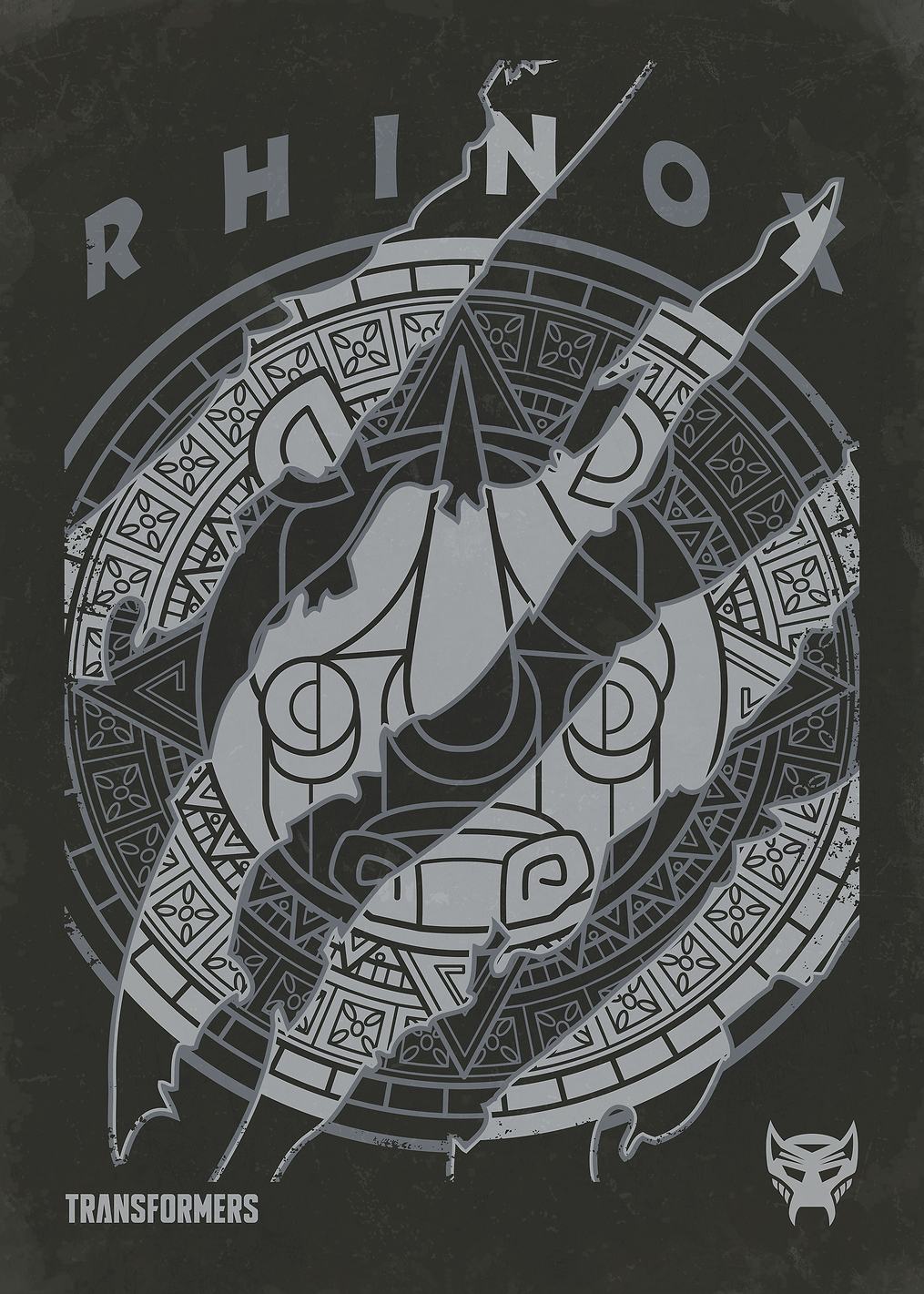 Rhinox Badge: постер из коллекции Transformers