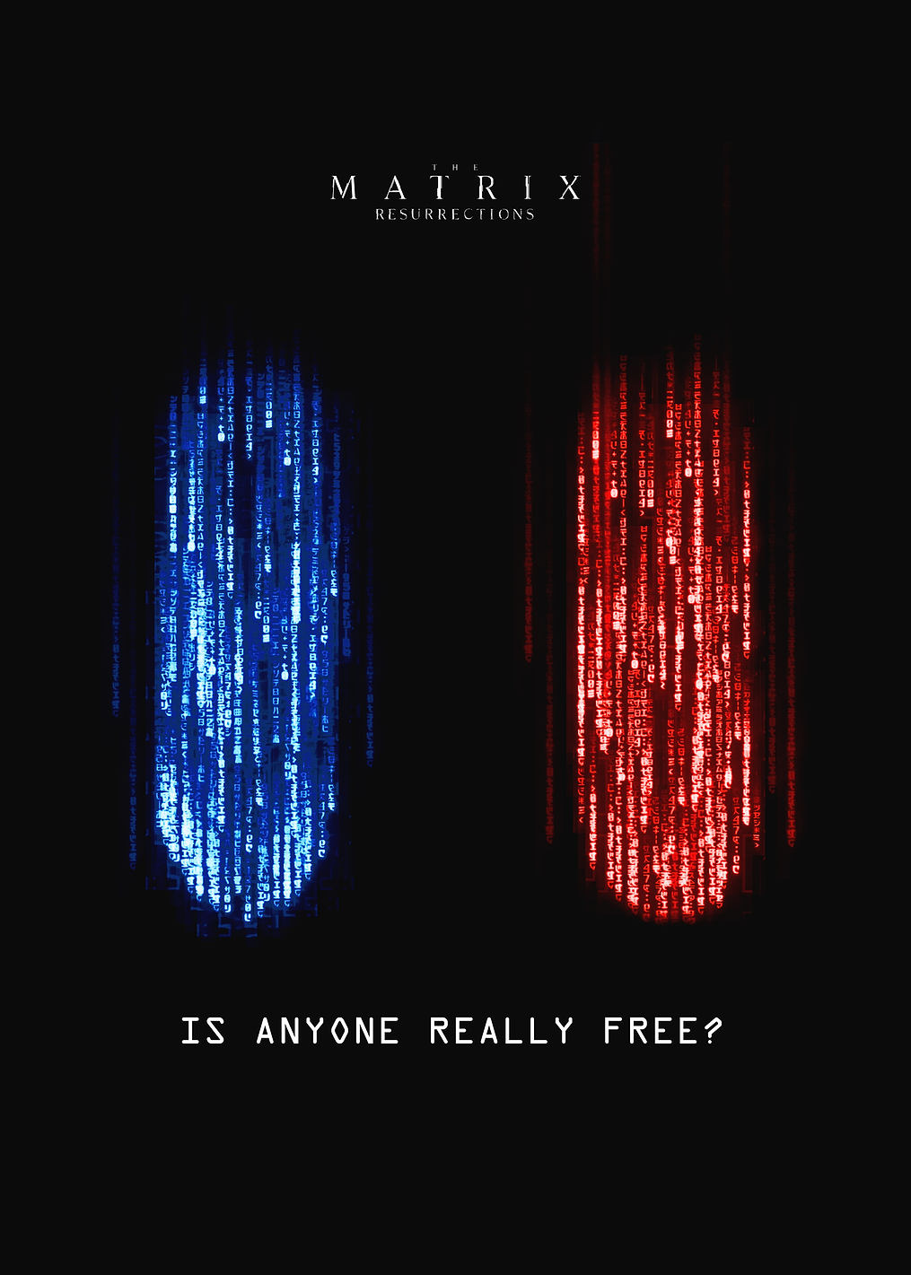 Is Anyone Really Free?: постер из коллекции The Matrix