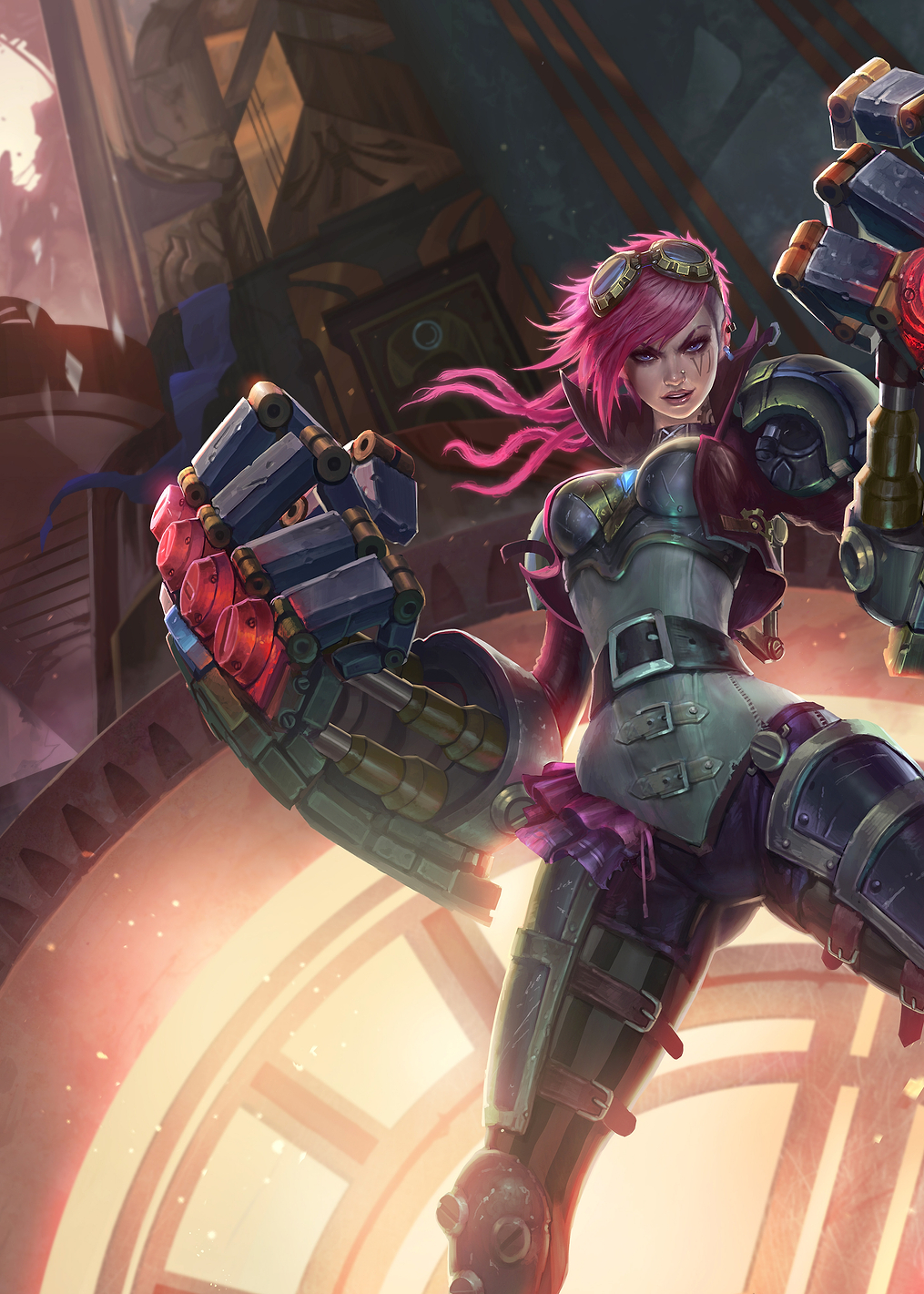 Vi Horizontal: постер из коллекции League of Legends