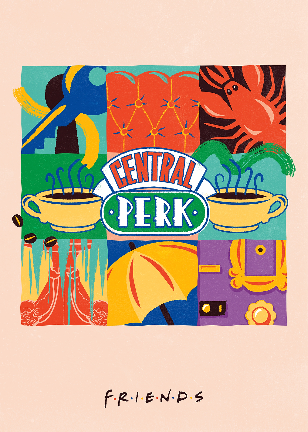 Central Perk: постер из коллекции Friends