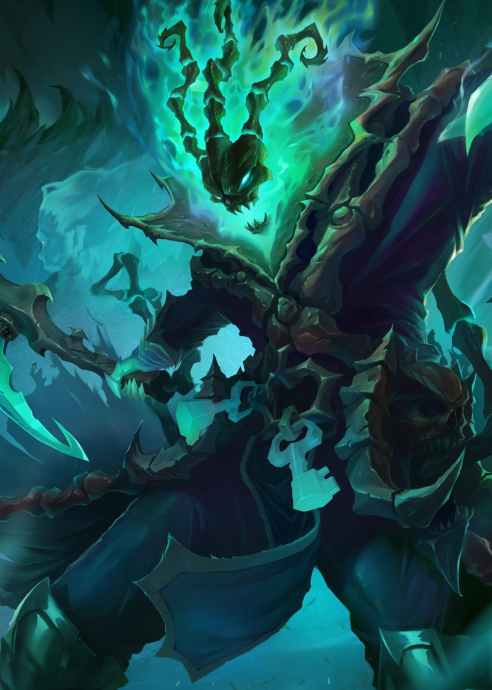 Thresh Vertical: постер из коллекции League of Legends
