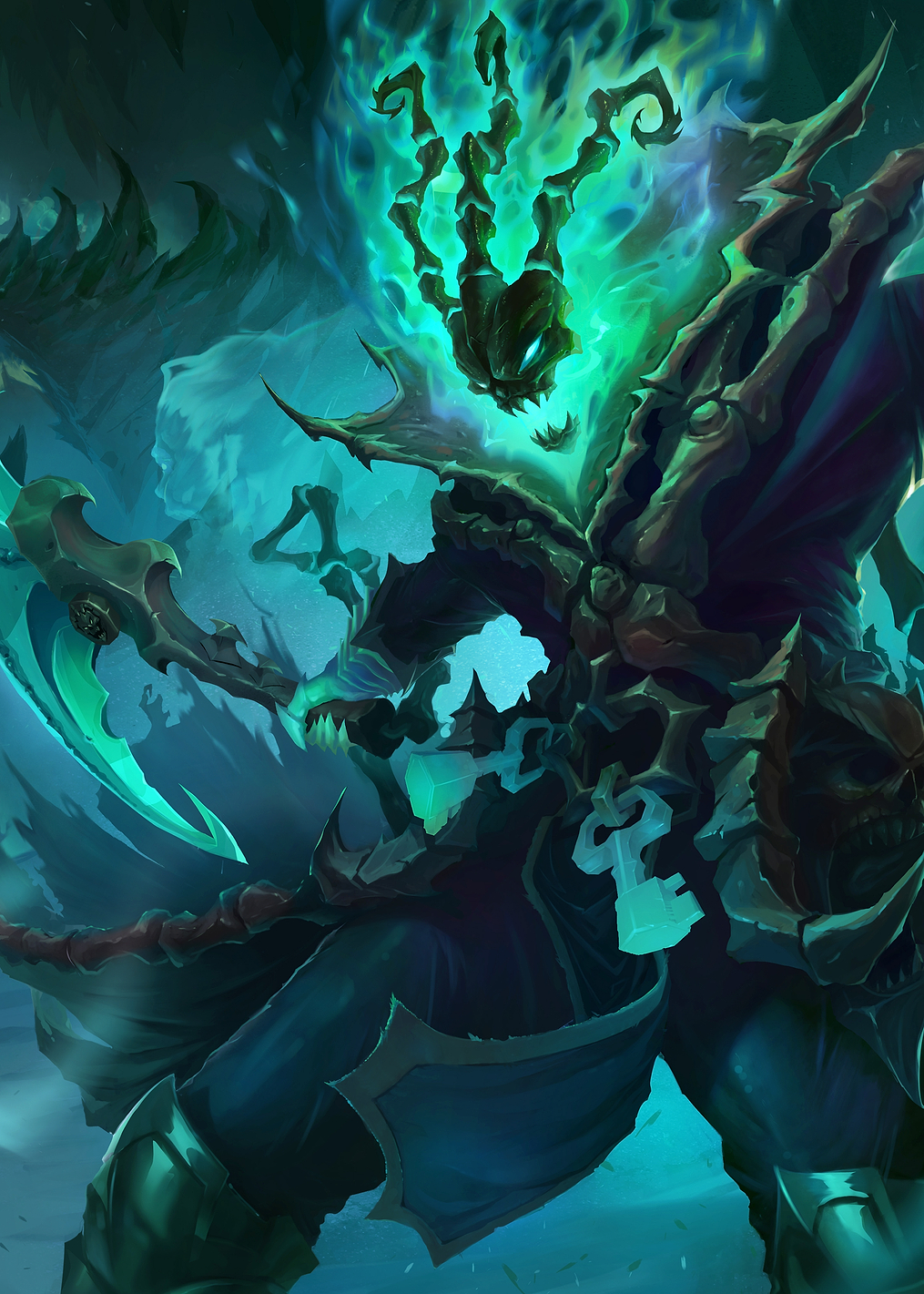 Thresh Horizontal: постер из коллекции League of Legends