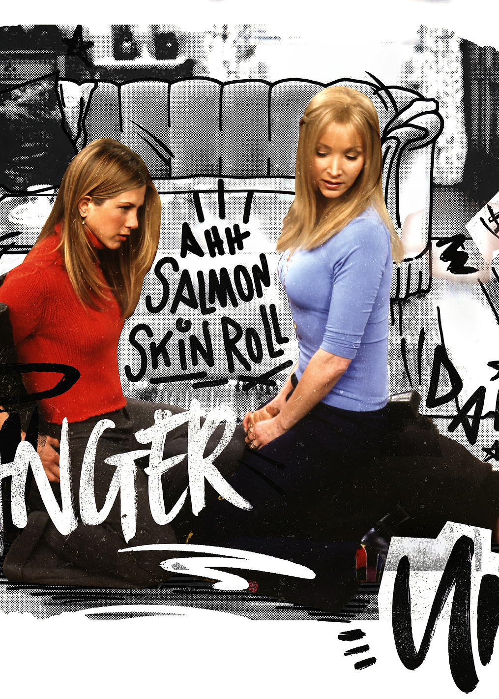 Danger!: постер из коллекции Friends