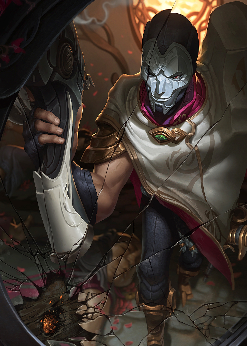 Jhin Vertical: постер из коллекции League of Legends