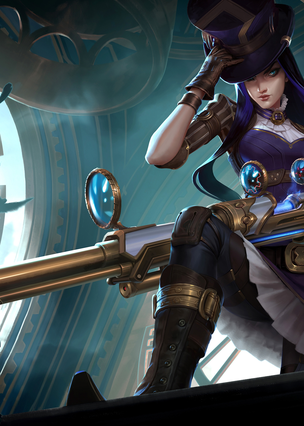 Caitlyn Horizontal: постер из коллекции League of Legends