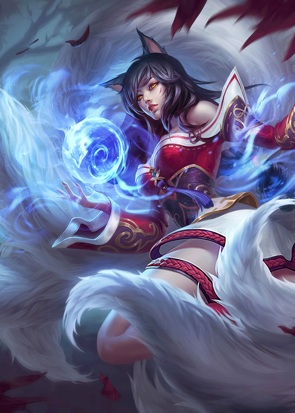 Ahri Vertical: постер из коллекции League of Legends