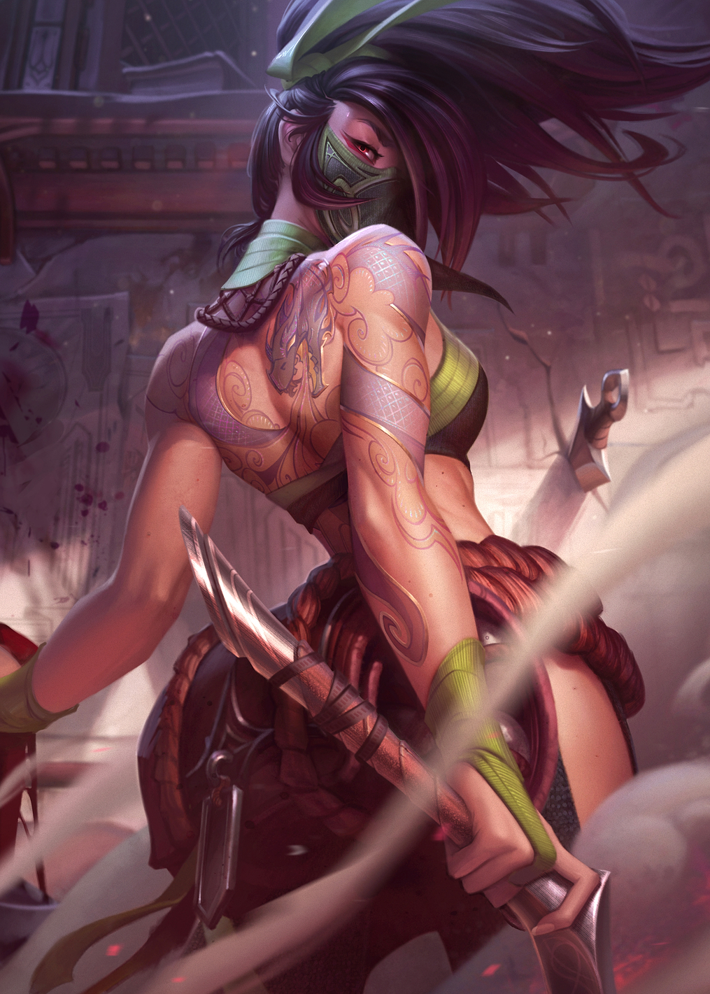 Akali Vertical: постер из коллекции League of Legends