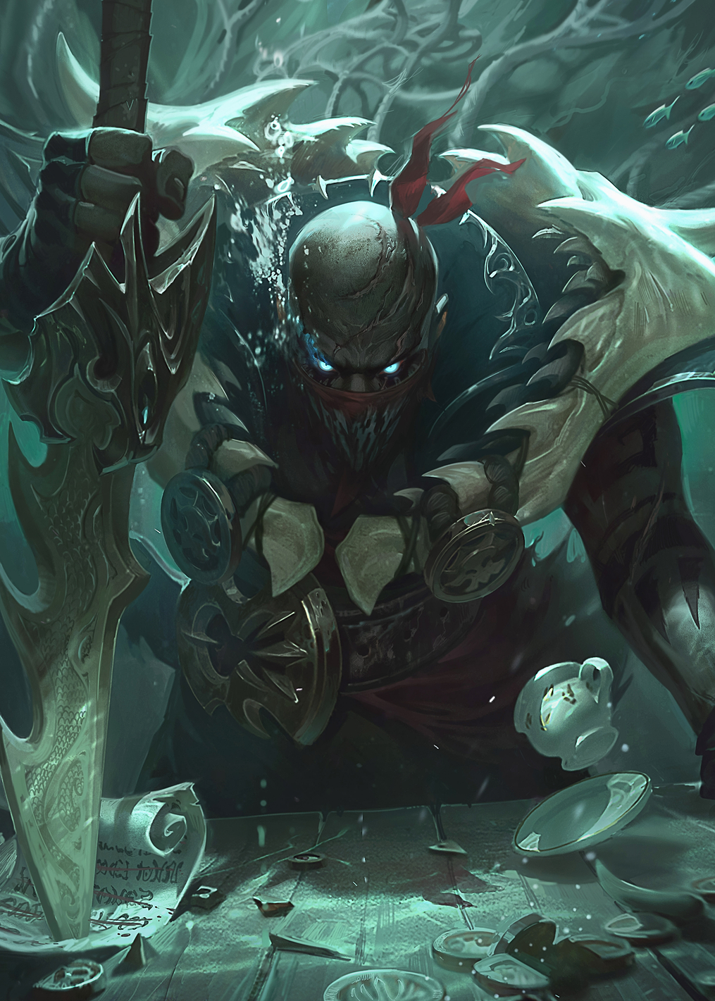 Pyke Vertical: постер из коллекции League of Legends