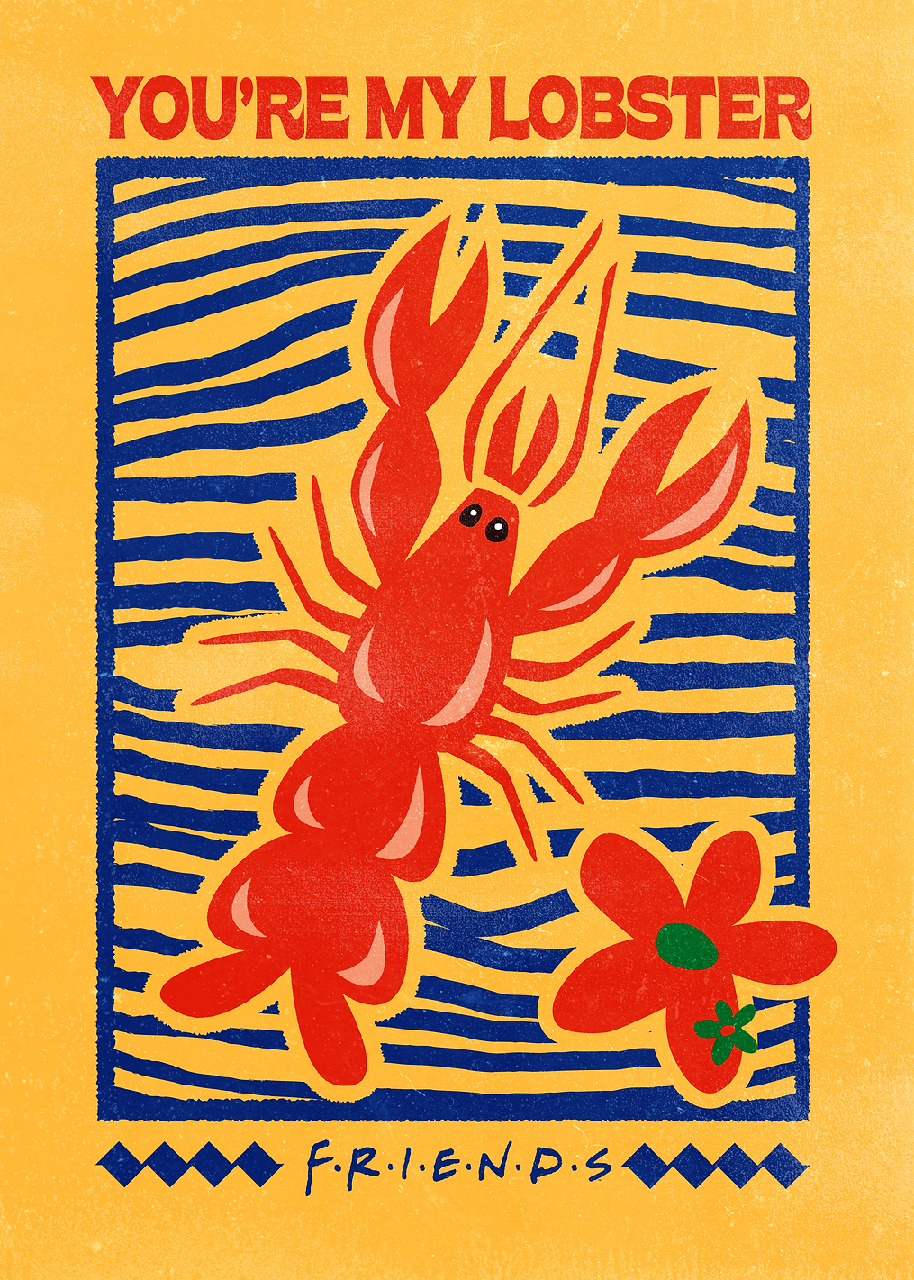 You're my Lobster: постер из коллекции Friends