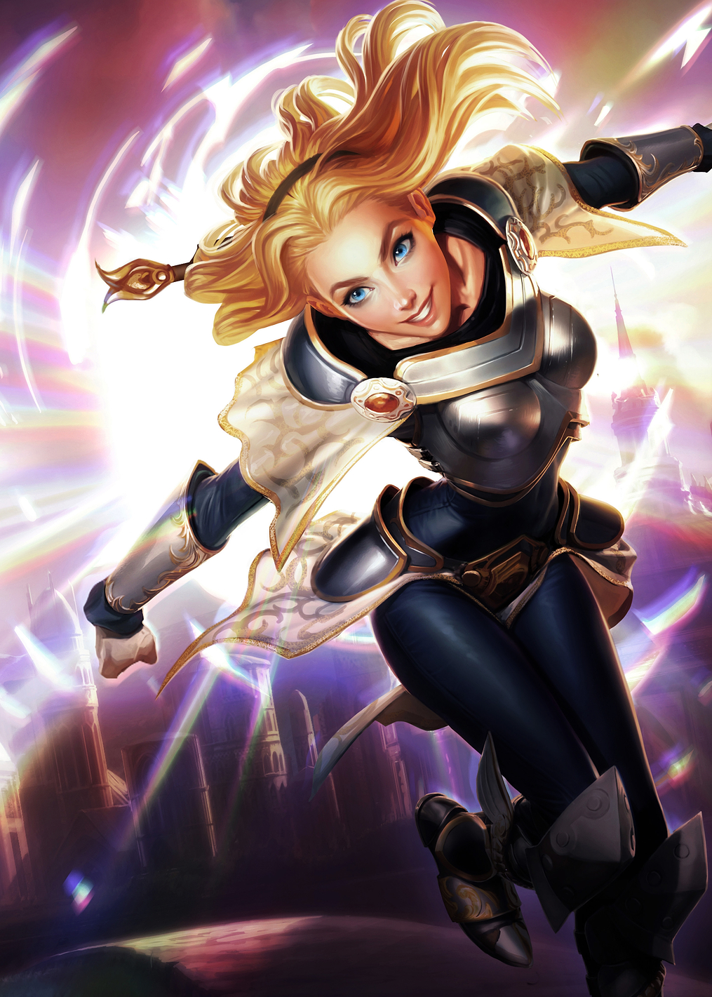 Lux Horizontal: постер из коллекции League of Legends