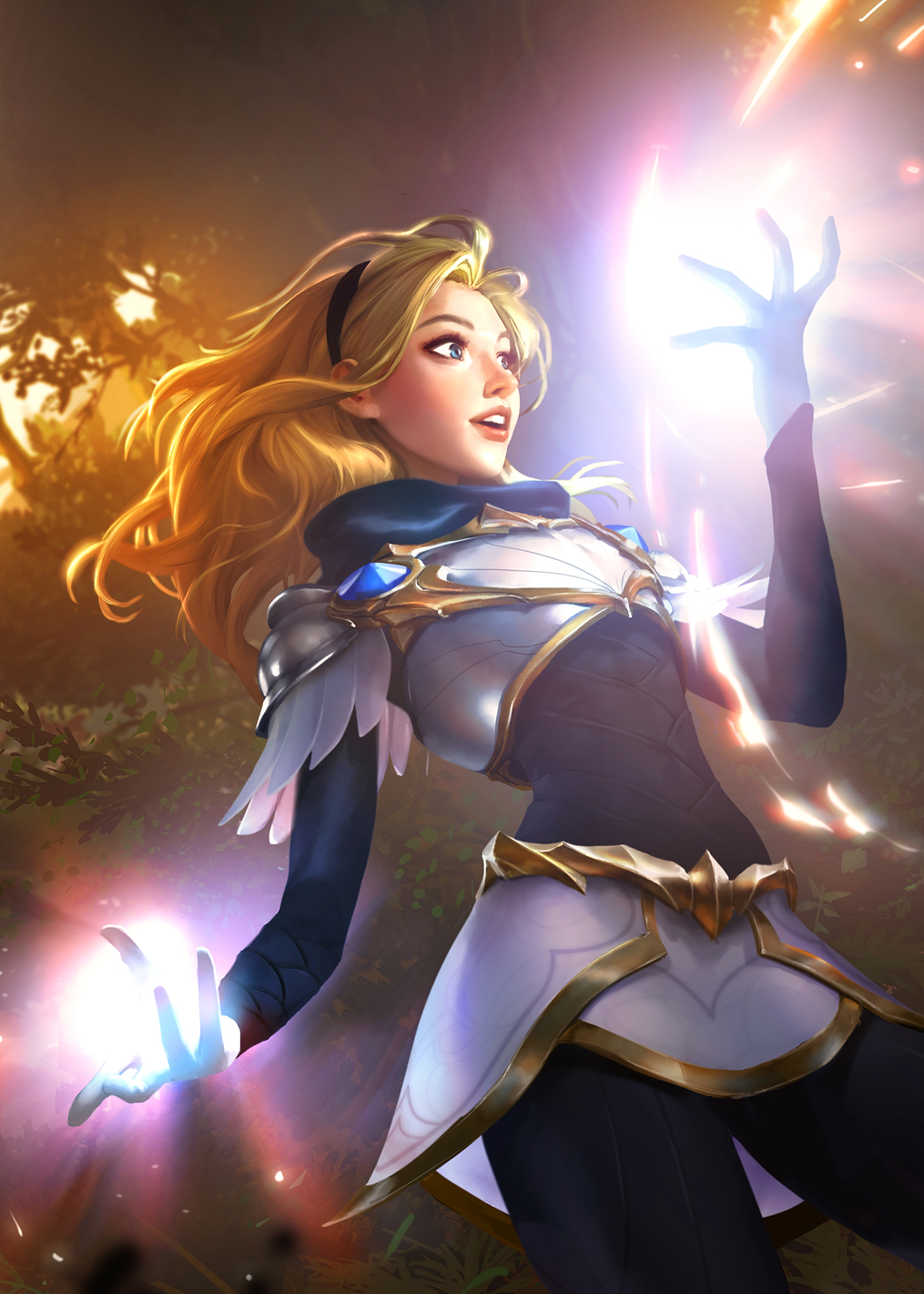 Lady of Luminosity v: постер из коллекции League of Legends