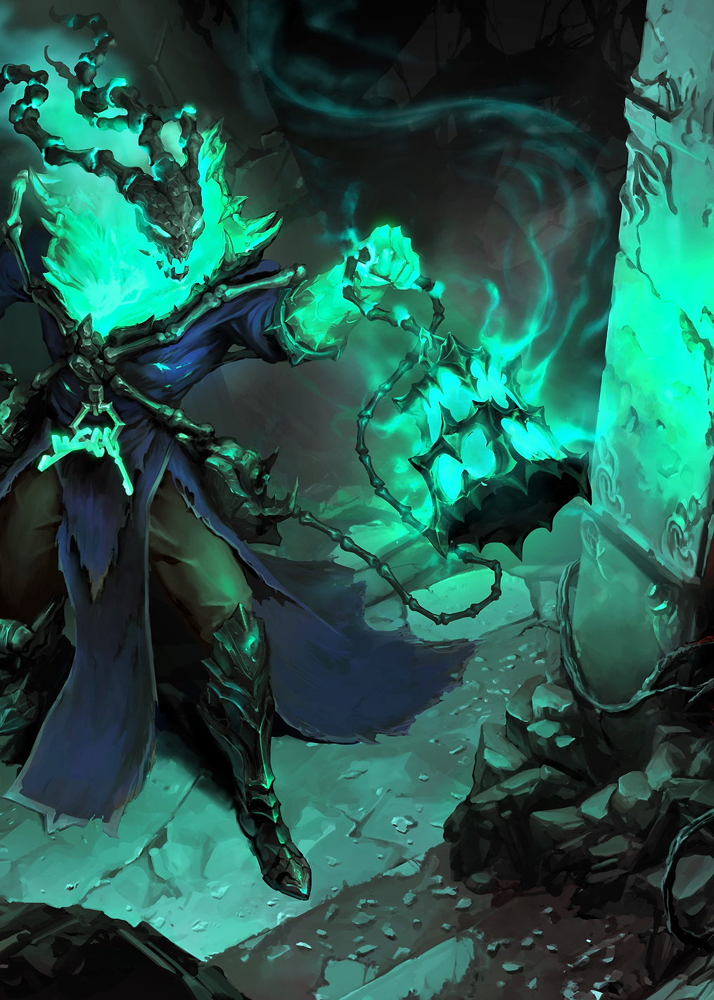 Chain Warden h: постер из коллекции League of Legends