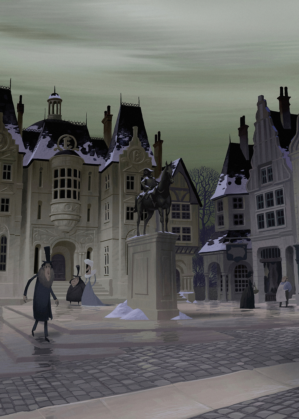 City Square: постер из коллекции Corpse Bride