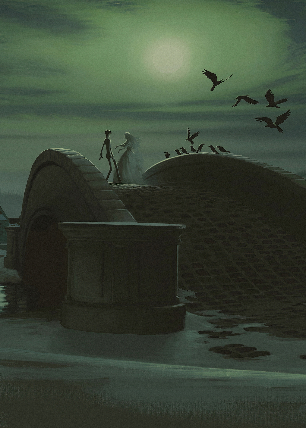 On the Bridge: постер из коллекции Corpse Bride