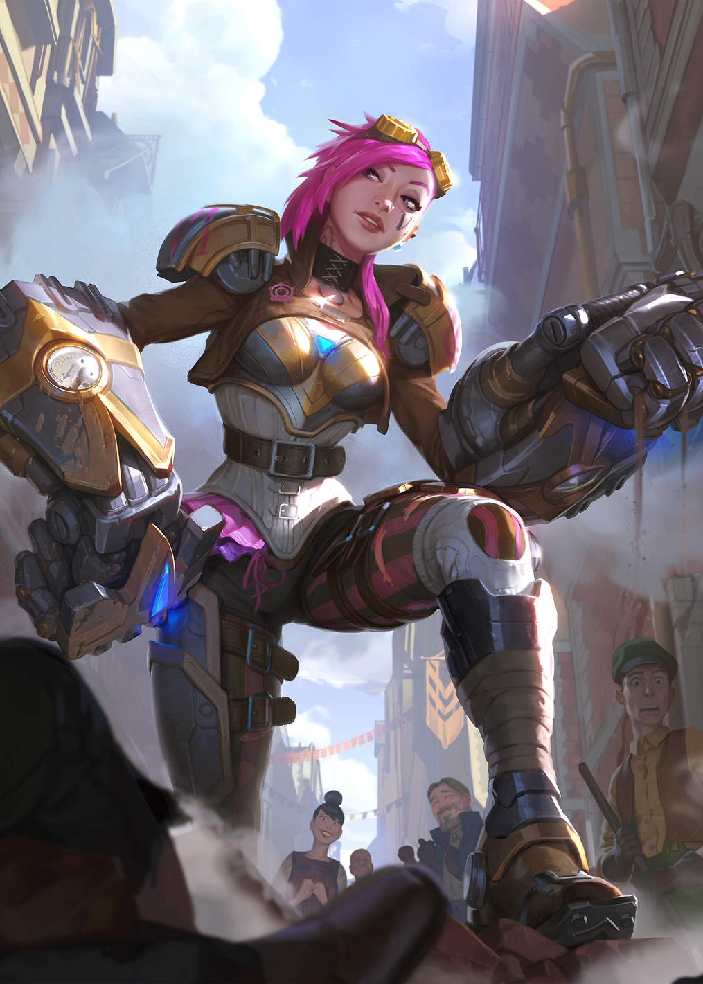Piltover Enforcer v: постер из коллекции League of Legends