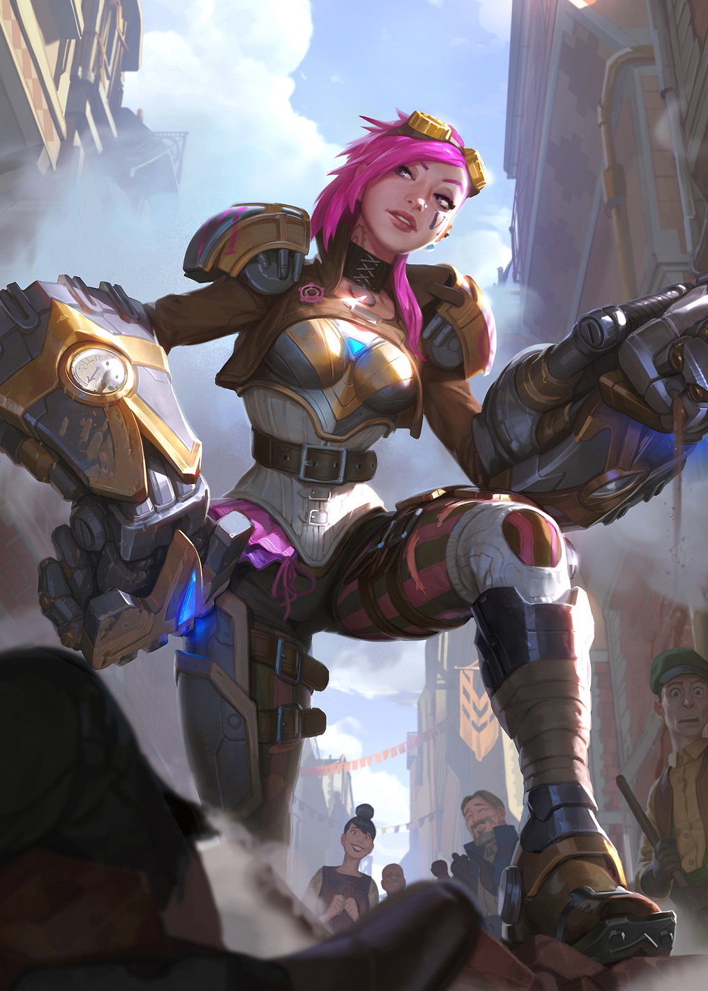 Piltover Enforcer h: постер из коллекции League of Legends